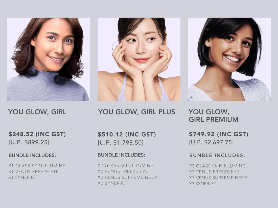 Dedicated Face bundles for the International Women's Day