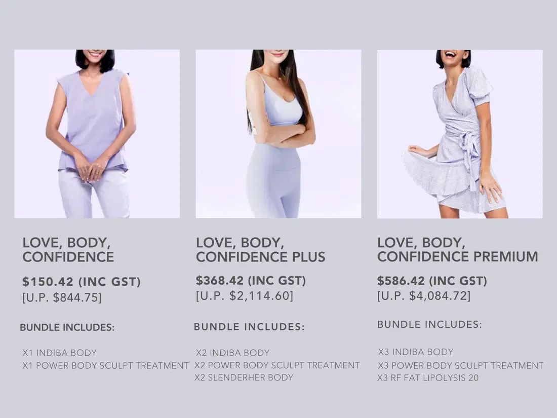 Dedicated Body bundles for the International Women's Day