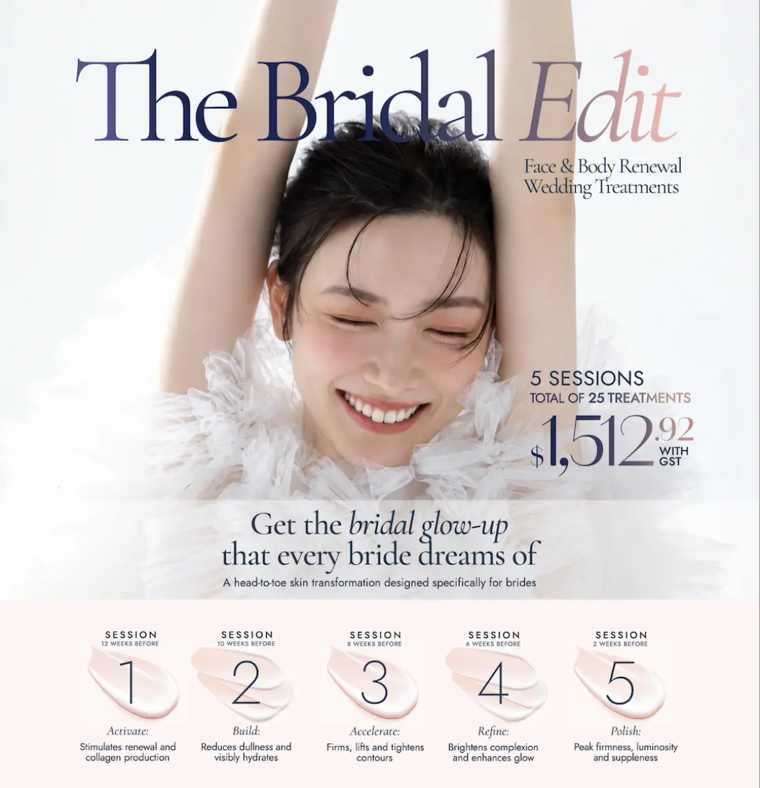 Entering the bridal edit
